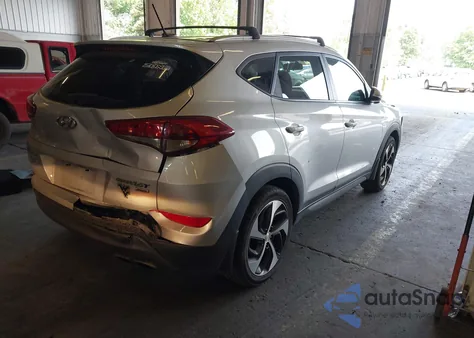 2016 Hyundai Tucson Sport из США, поврежденный, VIN KM8J3CA2XGU075588